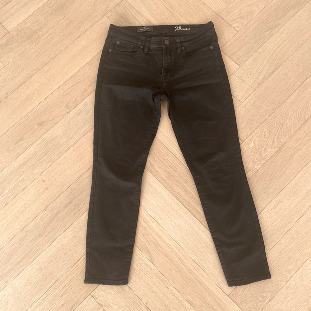 JCrew ankle toothpick jeans